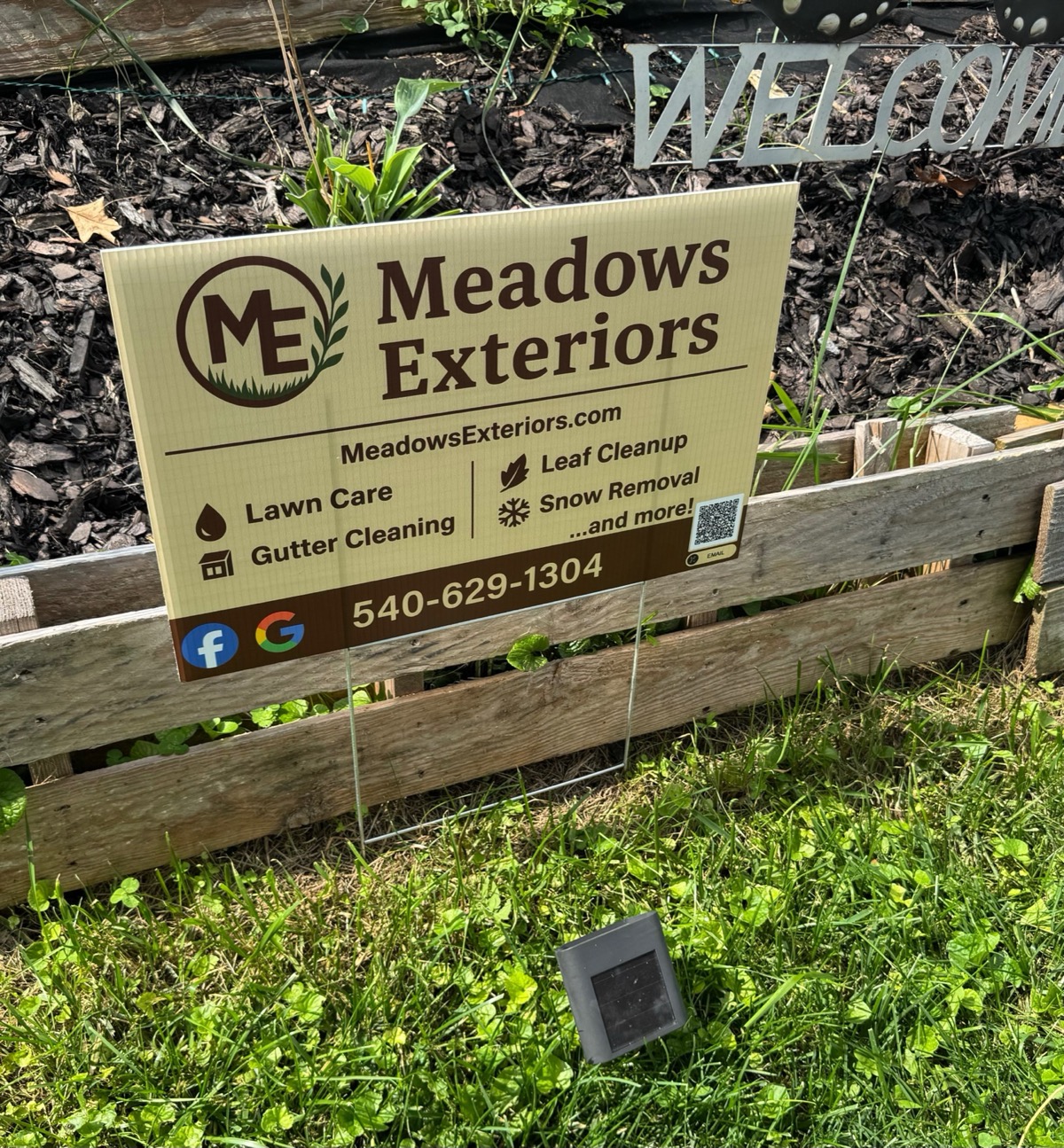 Company Yard Sign